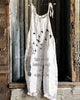 Women Stylish Letter Print Linen Jumpsuits