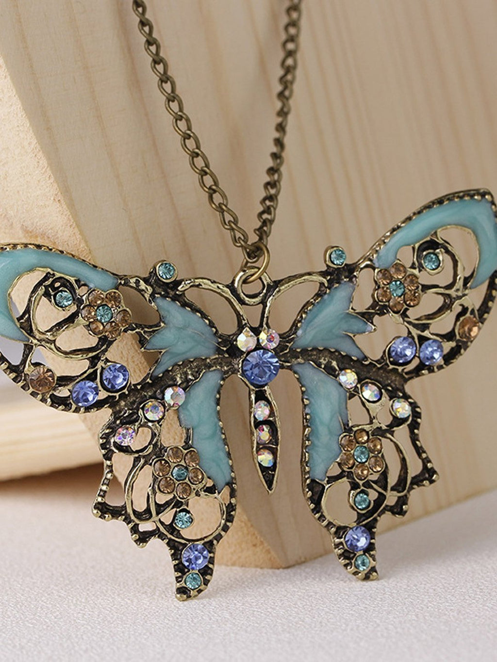 Vintage Butterfly Necklaces