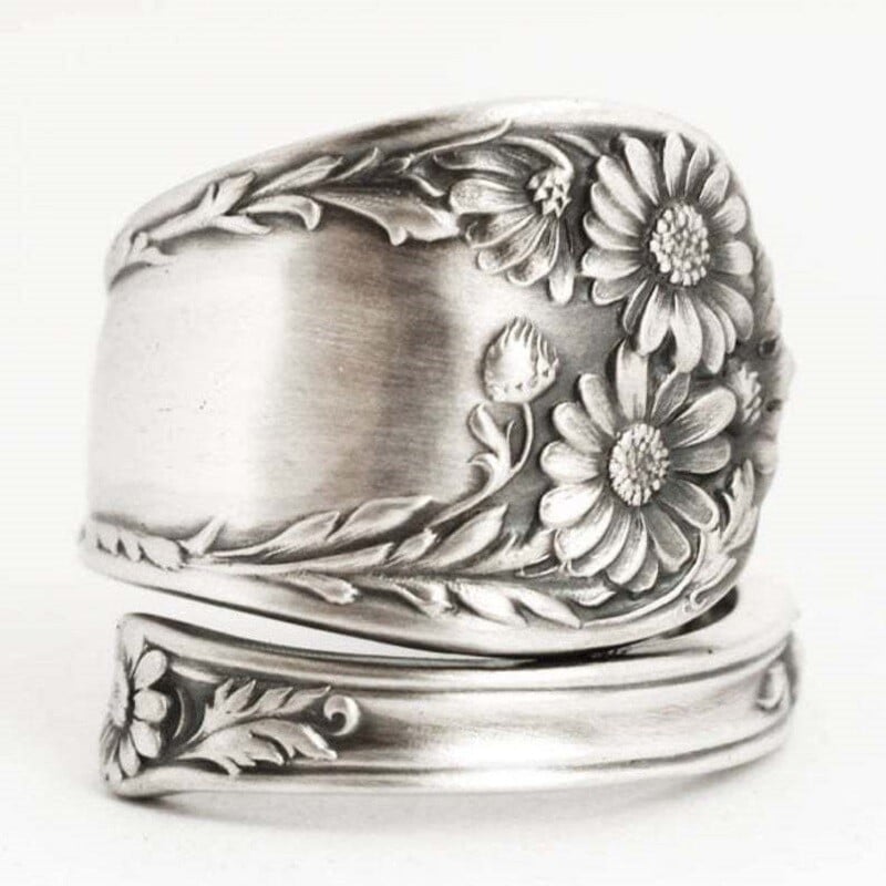 🎁🌻Vintage Sunflower Ring💖