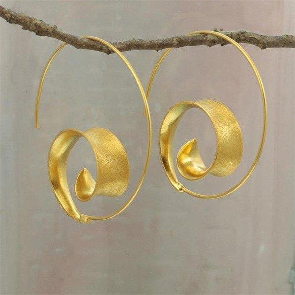 Casual Western Style Earrings