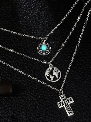 Silver Sexy Alloy Necklaces