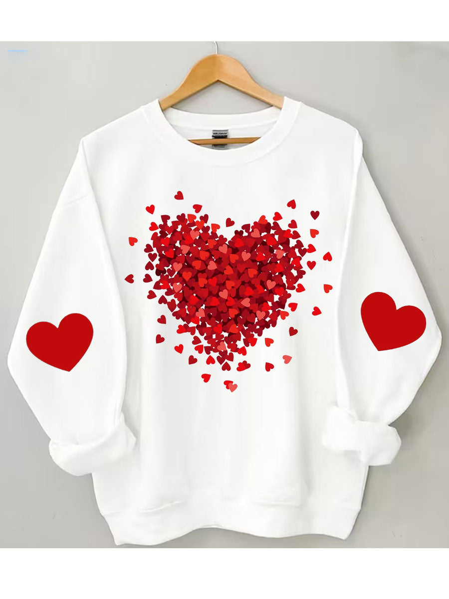 Valentine's Day Heart Sweatshirt