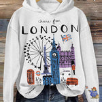 Cheerful London Bears Casual Hoodie