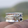 Spinner Heart Ring