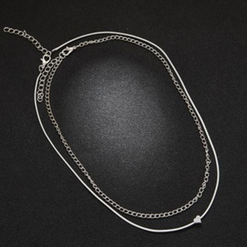 Vintage silver anklet