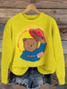 I'm A Very Rare Sort Of Bear Knitted Pattern Sweater