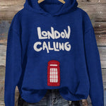 London Calling Travel Souvenir Hoodie