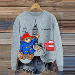 Bear London Embroidered Knit Sweater