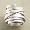 Sterling Silver Wrap Statement Ring