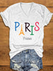 Women's Paris Travel T-Shirt