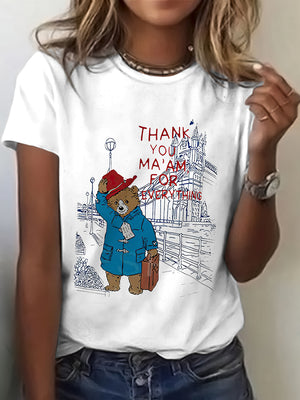 Thank You Ma'am For All You Do For The London Bears Casual Short Sleeve T-Shirt