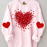 Valentine's Day Heart Sweatshirt