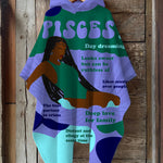 Pisces Girly Season Hooded Warm Shawl Cape