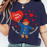 More Than Just Jam Bear Applique Art Casual T-Shirt